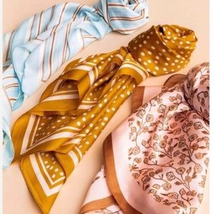 Cleobella Silky Scarf in Marigold